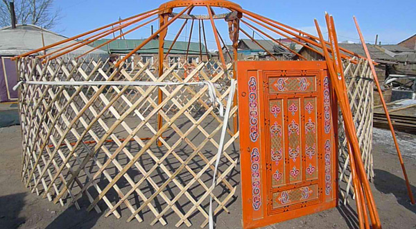 الجير: البيت التقليدي في منغوليا