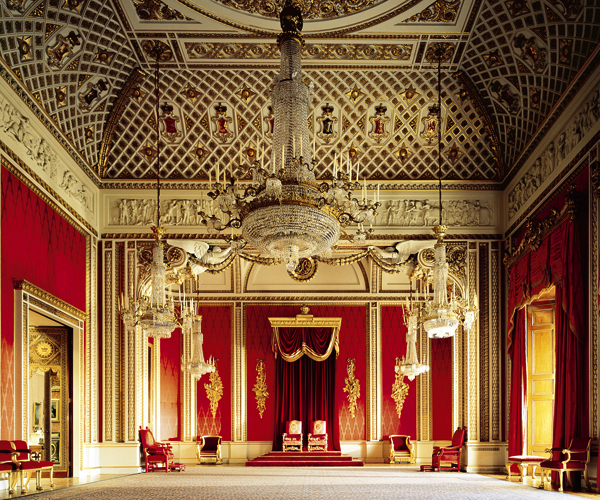 قاعة العرش، قصر باكنجهام، لندن