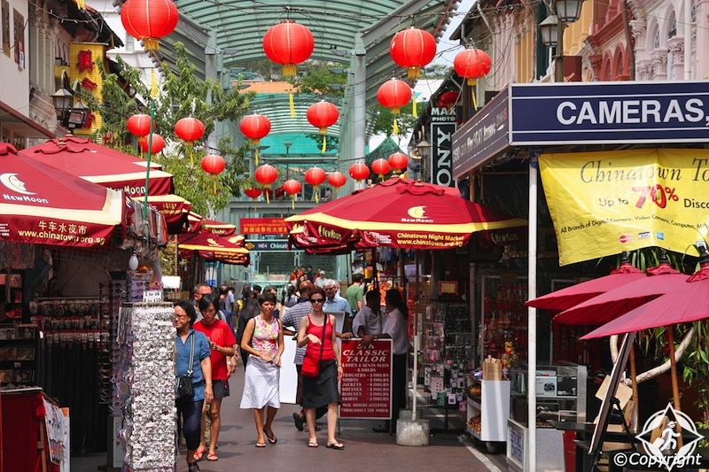 سوق الحي الصيني سنغافورة