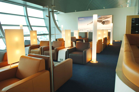 استراحة "سيناتور لاونجSenator Lounge "ـ لوفتهانزا، مطار دبي