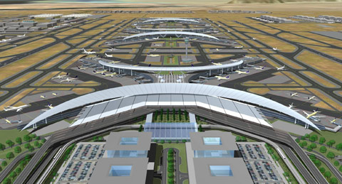 «العراب» تفوز بتصميم أكبر مرفأ على مستوى العالم بمطار جدة