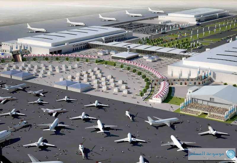 مطار آل مكتوم في قلب دبي ورلد سنترال