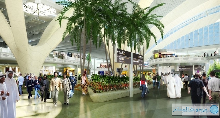مبنى مطار أبوظبي الجديد