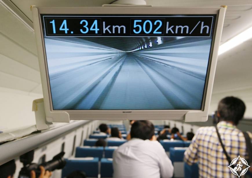 رحلة داخل قطار ماغليف الياباني أسرع قطارات العالم بسرعة 502 كلم