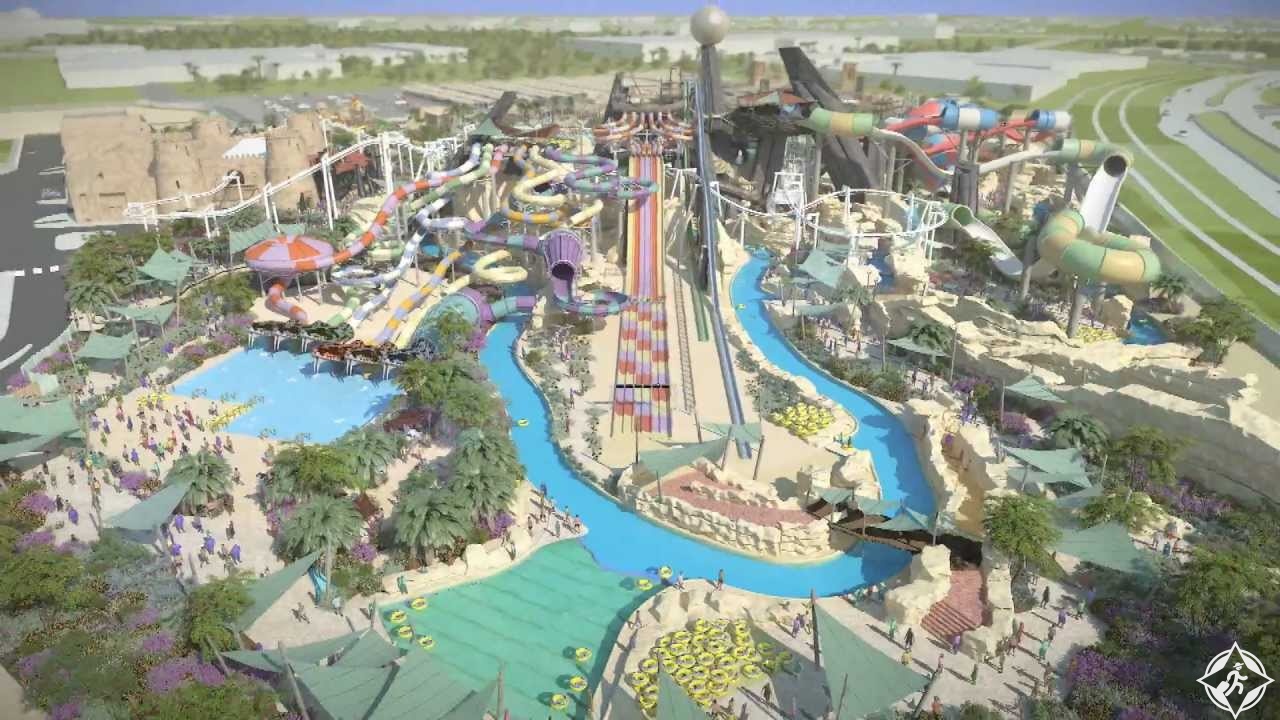 Yas waterworld карта