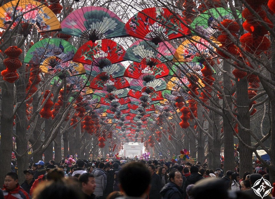 الاحتفال بالسنة الصينية الجديدة 