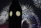 بريطانيا-لندن-الالعاب النارية-العام الجديد 2017