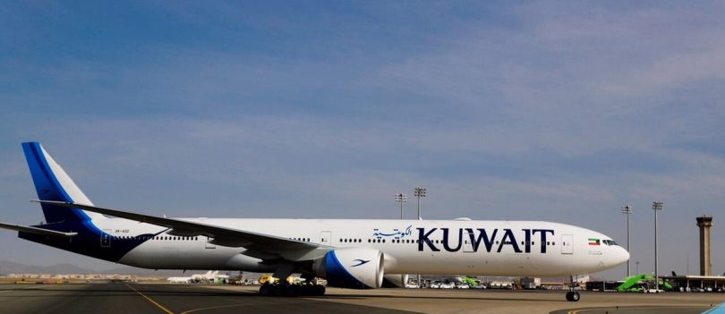 مطار الملك عبدالعزيز الدولي بجدة يحتفي بوصول أول رحلة لطائرة الخطوط الكويتية الجديدة من طراز بوينج777-300ER.