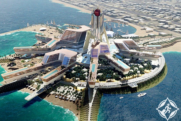 دبي تطلق مشروع جزيرة متكاملة للخدمات السياحية والترفيهية على شاطىء جميرا