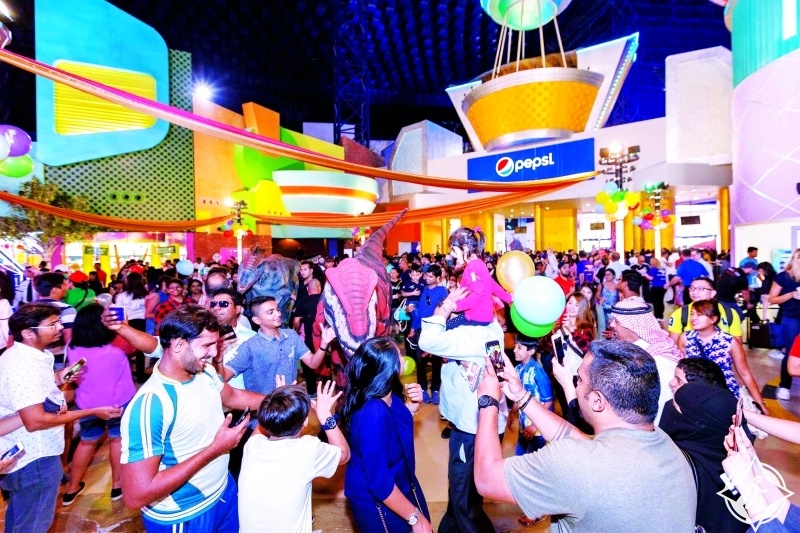 آي إم جي عالم من المغامرات في دبي تحتفل بعيدها السنوي الأول
