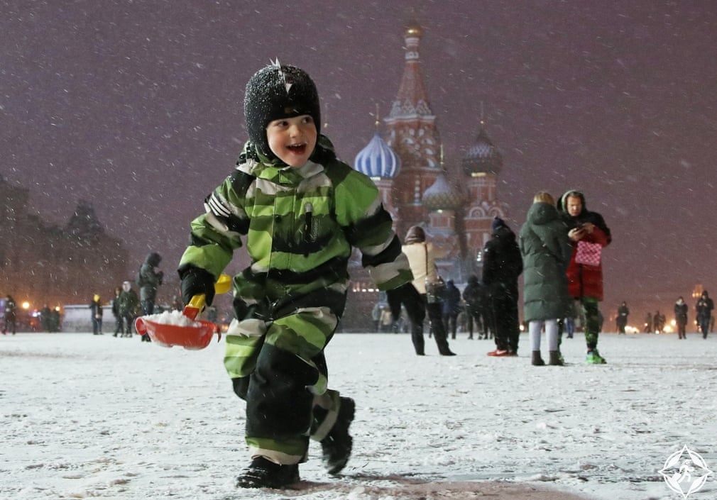 Дети на красной площади